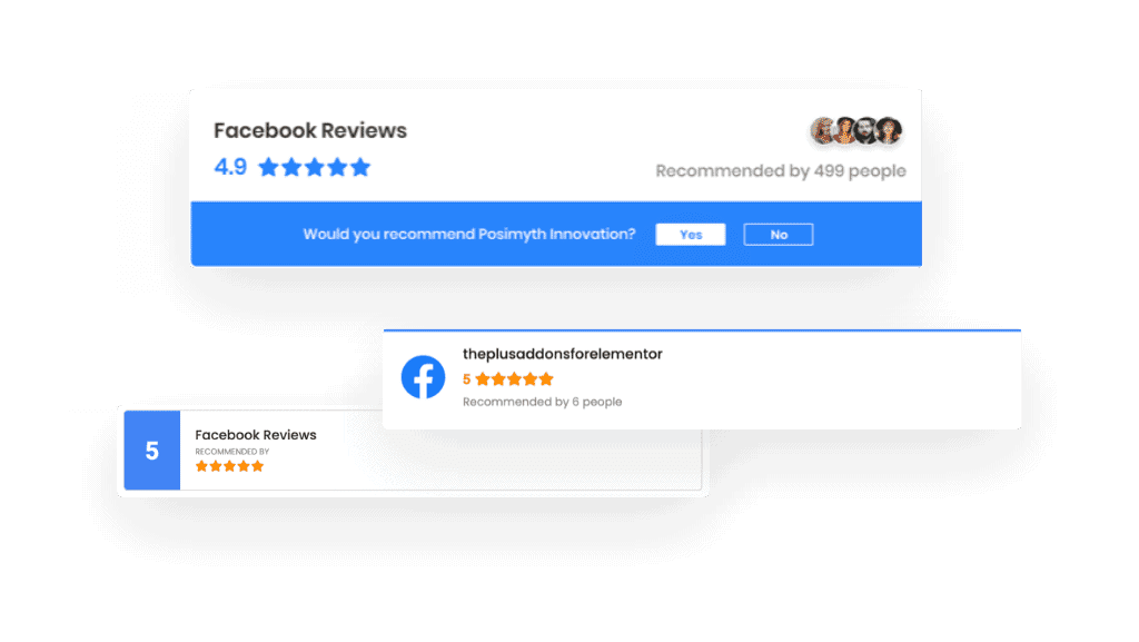 Facebook Review Badges