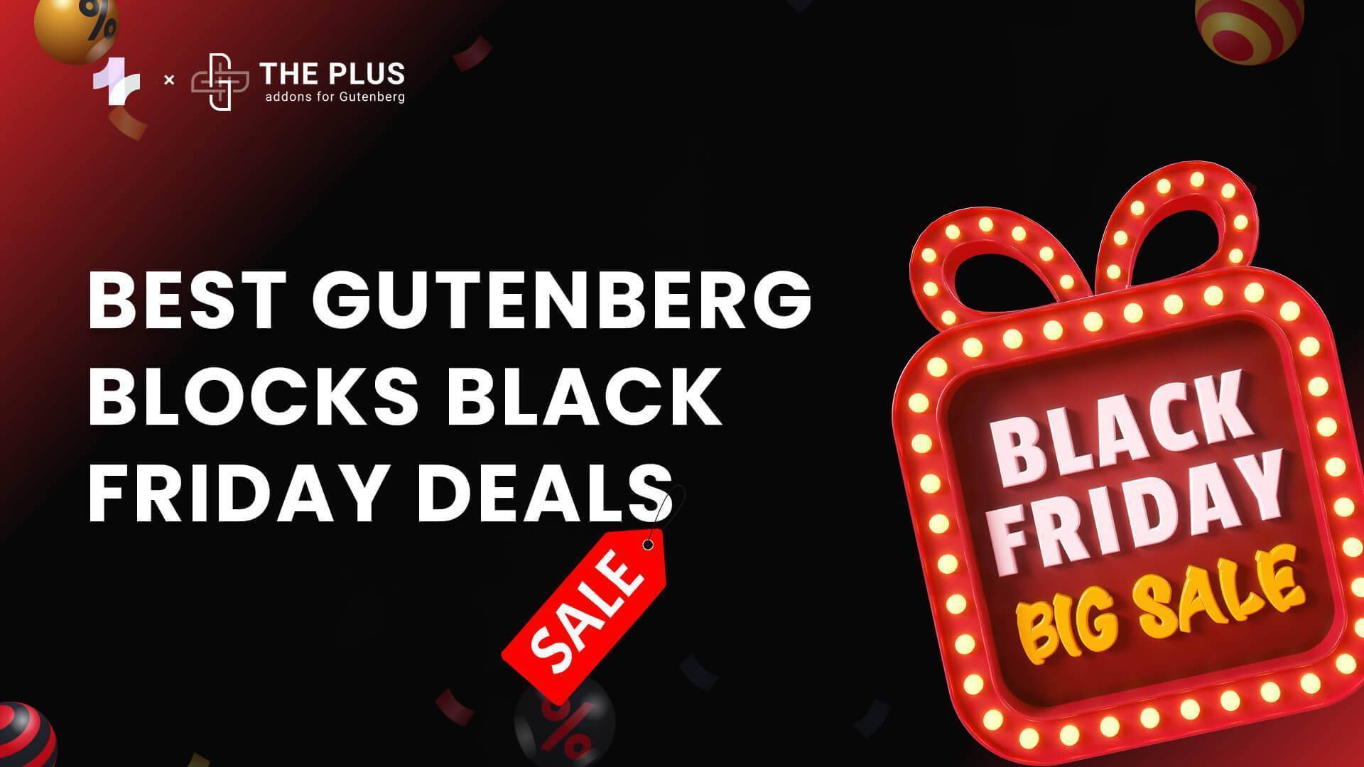 Best Gutenberg Blocks Black Friday Deal